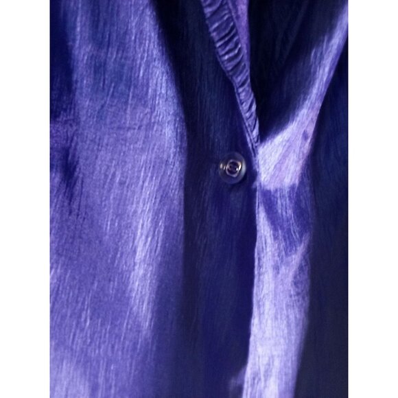 ALLISON DALEY Womens PURPLE SPRING BLOSSOM 1 BUTTON Blazer JACKET PLUS SIZE 20W - Picture 2 of 12